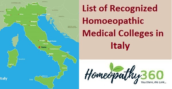 Homoeopathic Medical Colleges in Italy