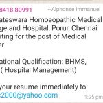 Venkateswara Homoeopathic medical college and hospital