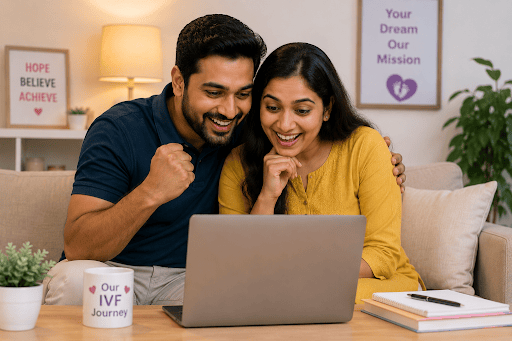 Couples searching for an IVF clinic